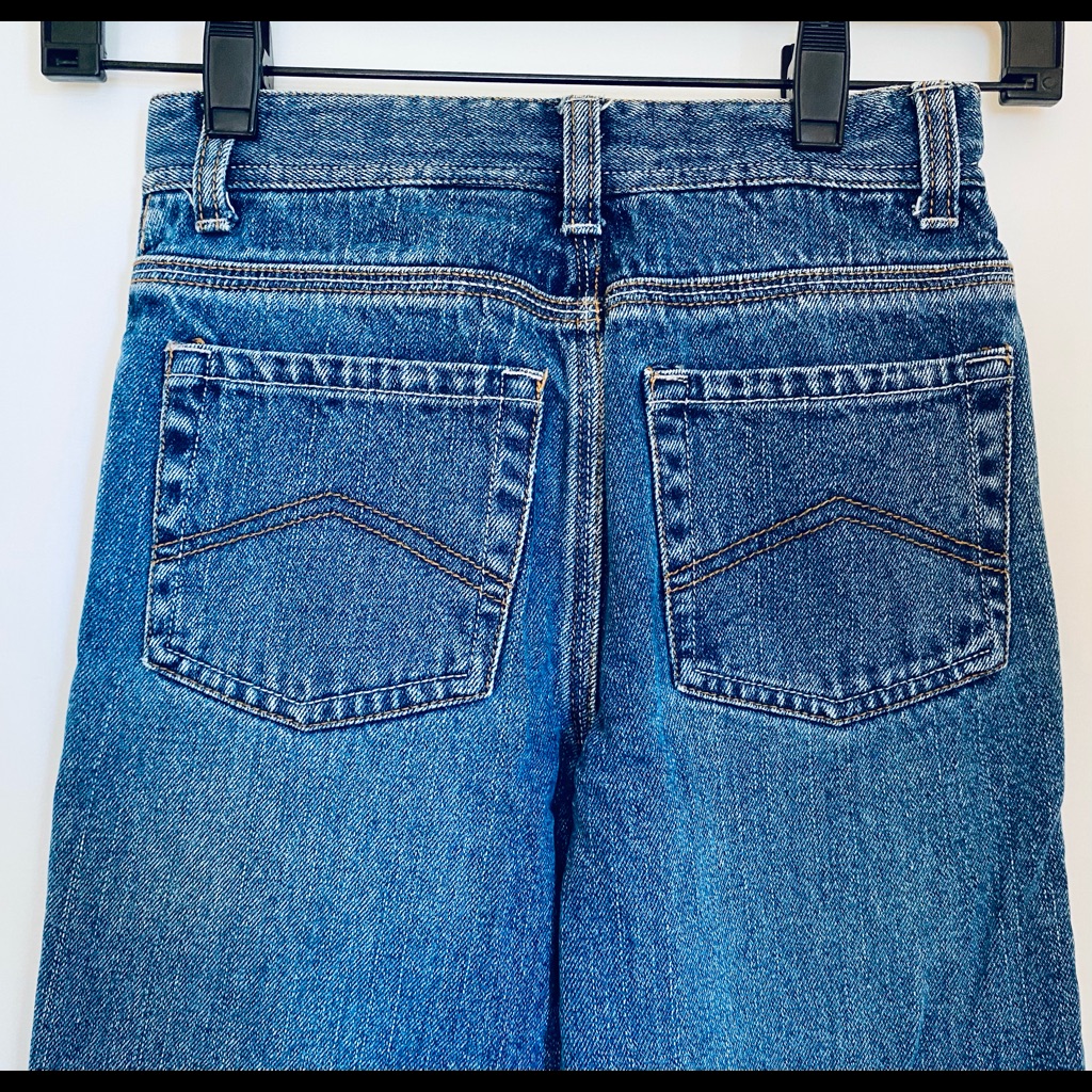 Gently Worn Bass Pro Shop Straight Denim Blue Jeans Boy’s Size 7